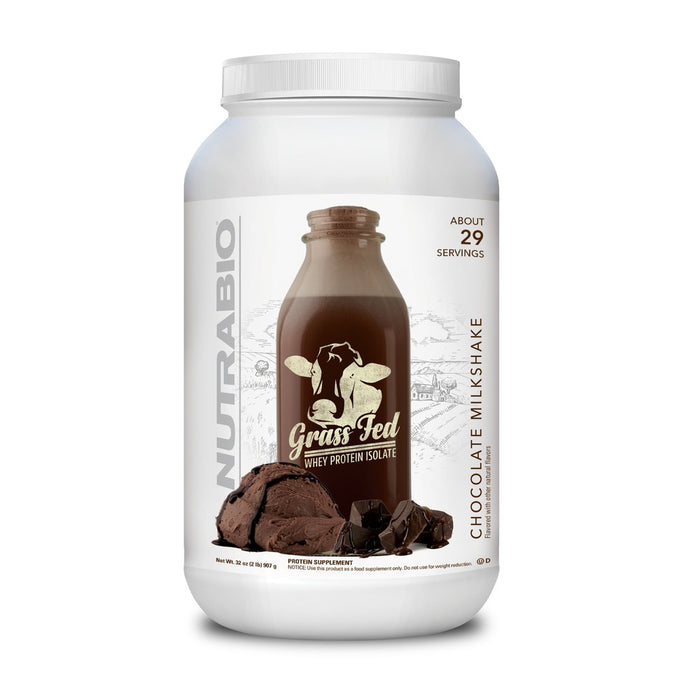 NutraBio Grass Fed WPI Chocolate
