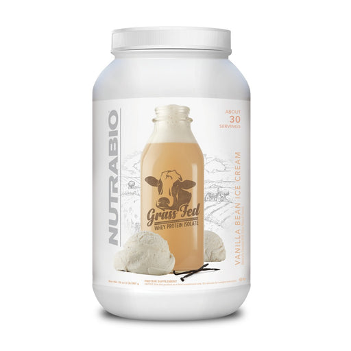 NutraBio Grass Fed WPI Vanilla