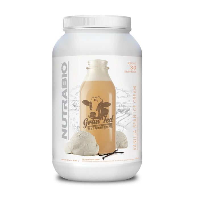 NutraBio Grass Fed WPI Vanilla