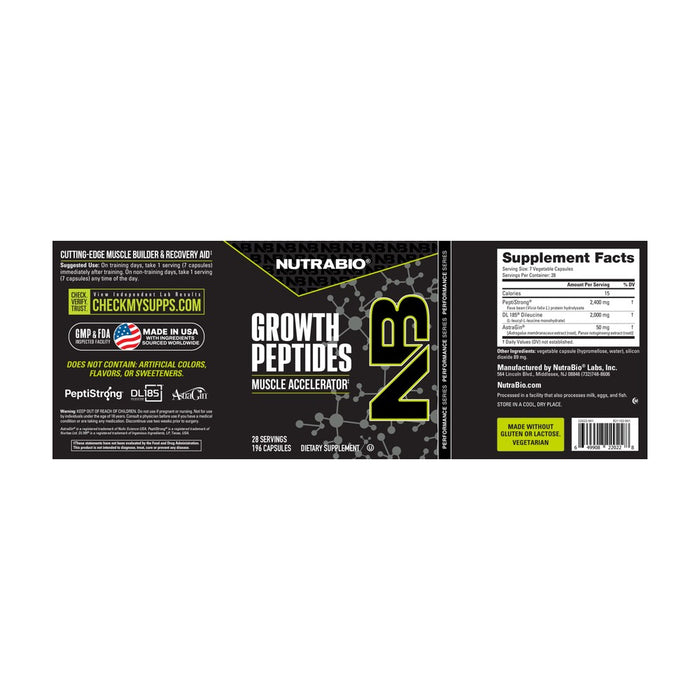 NutraBio Growth Peptides