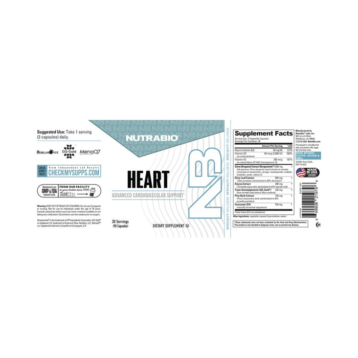NutraBio Heart