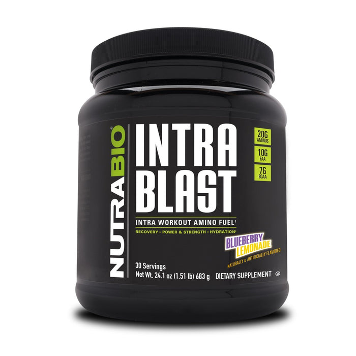 NutraBio Intra Blast Blueberry Lemonade