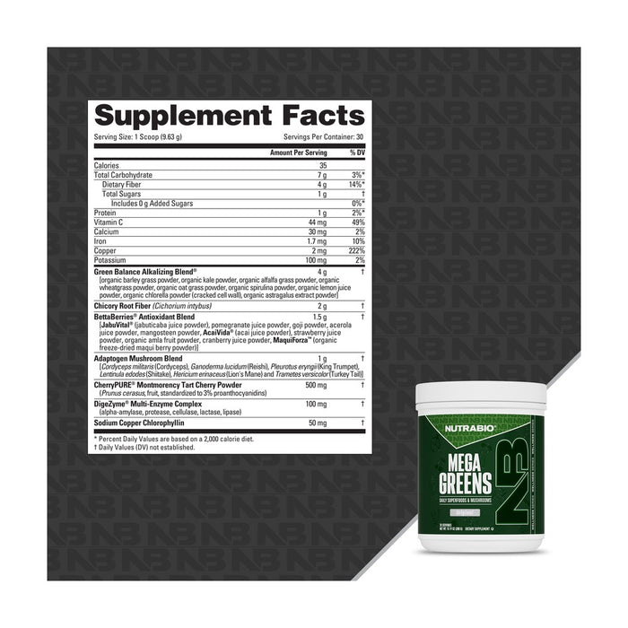 NutraBio Mega Greens
