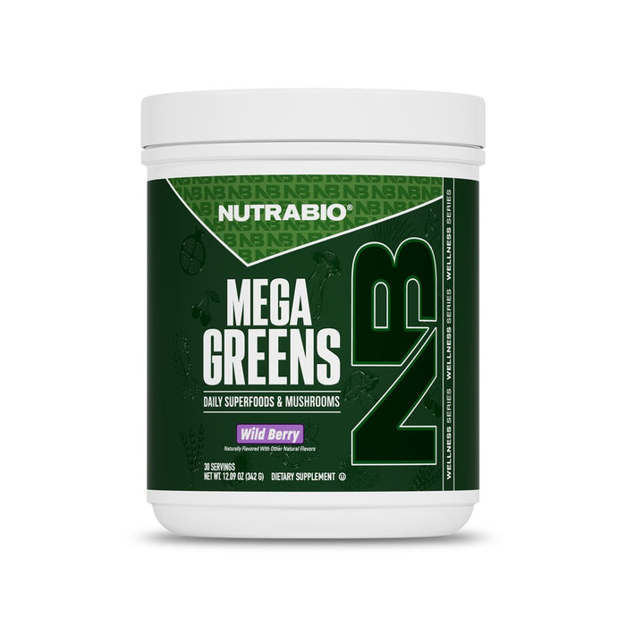 NutraBio Mega Greens - Wild Berry