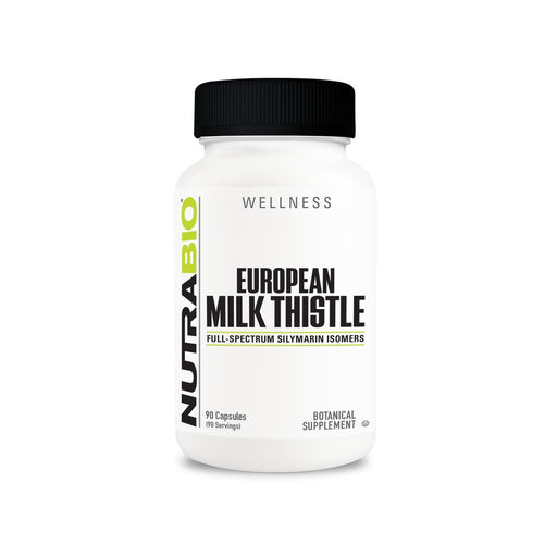 NutraBio Milk Thistle (European) - 90 Capsules