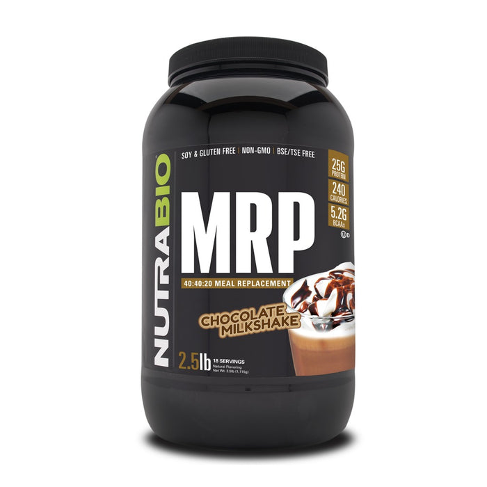 NutraBio MRP Chocolate Milkshake