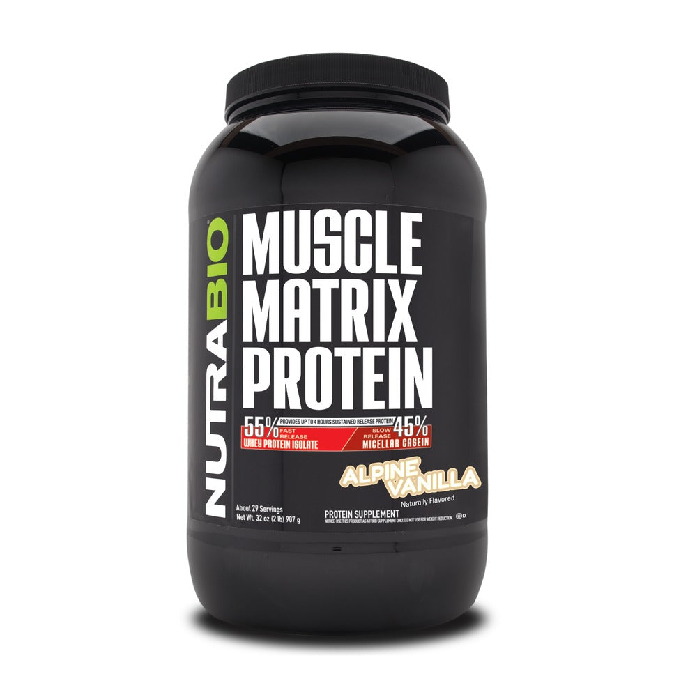 NutraBio Muscle Matrix Protein Blend 2LB | FitOne Nutrition Center