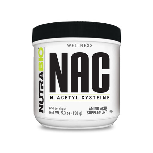 NutraBio NAC (N-Acetyl-Cysteine) Powder - 150 Grams