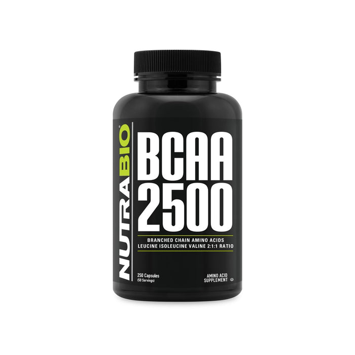 Nutrabio BCAA 2500 - 50 Servings