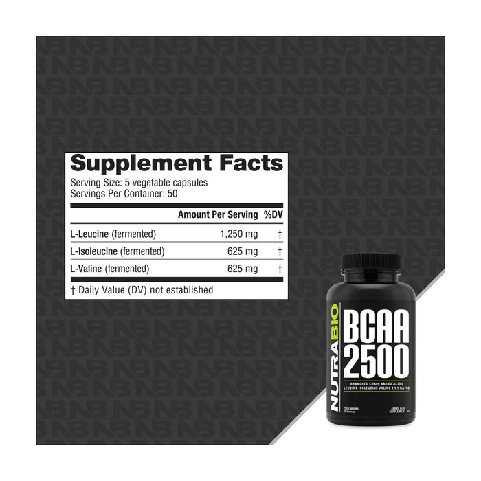 Nutrabio BCAA 2500