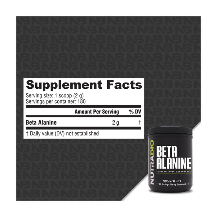 Nutrabio Beta Alanine Powder