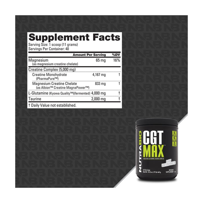 Nutrabio CGT-MAX Powder