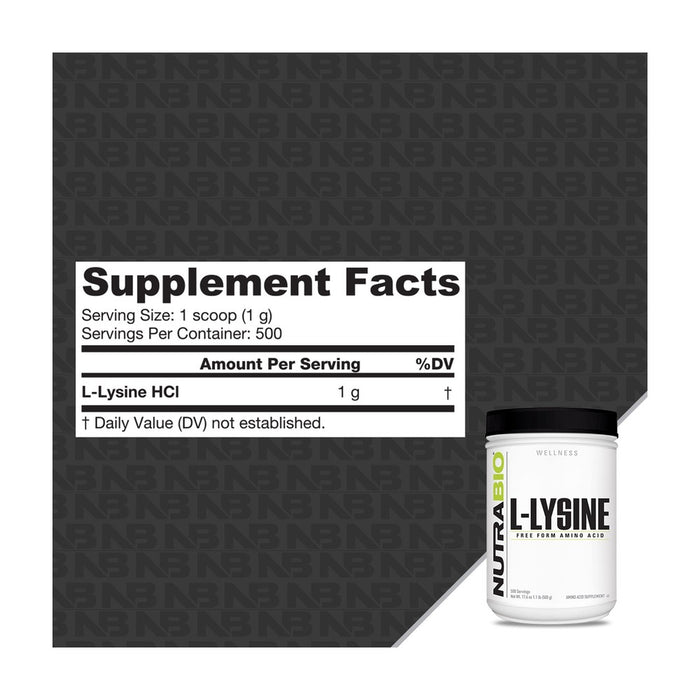 Nutrabio Lysine Powder