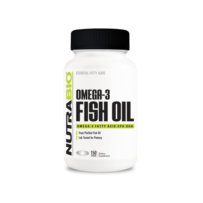 NutraBio Omega 3 Fish Oil 75 Servings