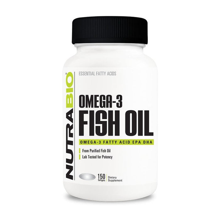 NutraBio Omega 3 Fish Oil 75 Servings