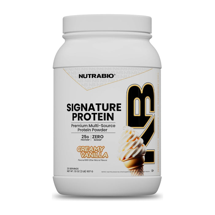NutraBio Signature Protein 2LB Creamy Vanilla