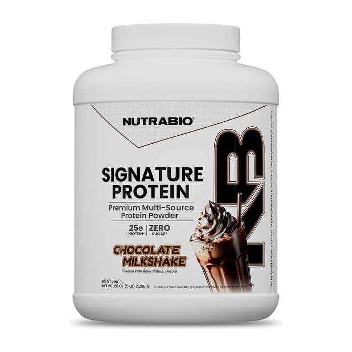 NutraBio Signature Protein 5LB Chocolate Milkshake