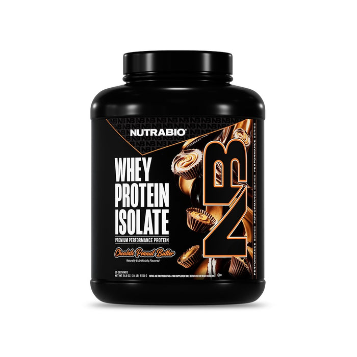 NutraBio Whey Protein Isolate 50 Servings