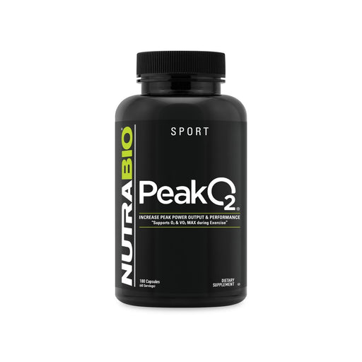 NutraBio PeakO2 Capsules - 60 Servings