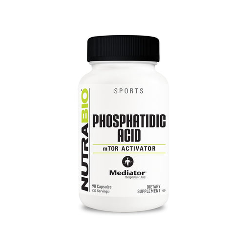 NutraBio Phosphatidic Acid (500mg) - 90 Capsules