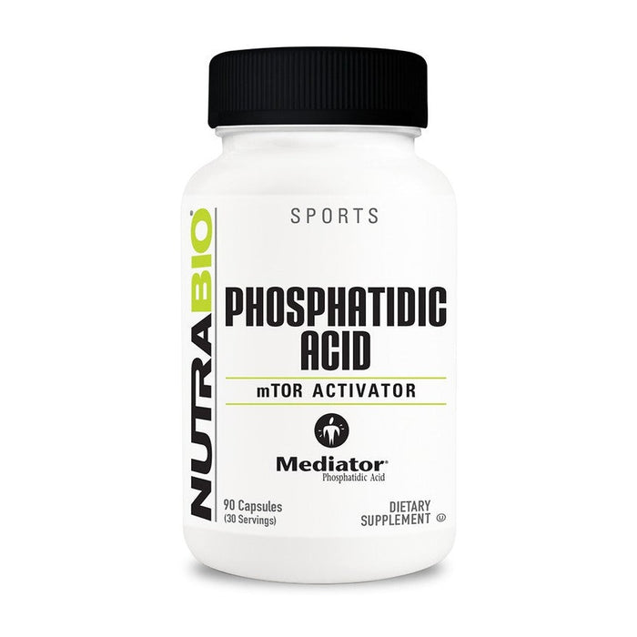 NutraBio Phosphatidic Acid (500mg) - 90 Capsules