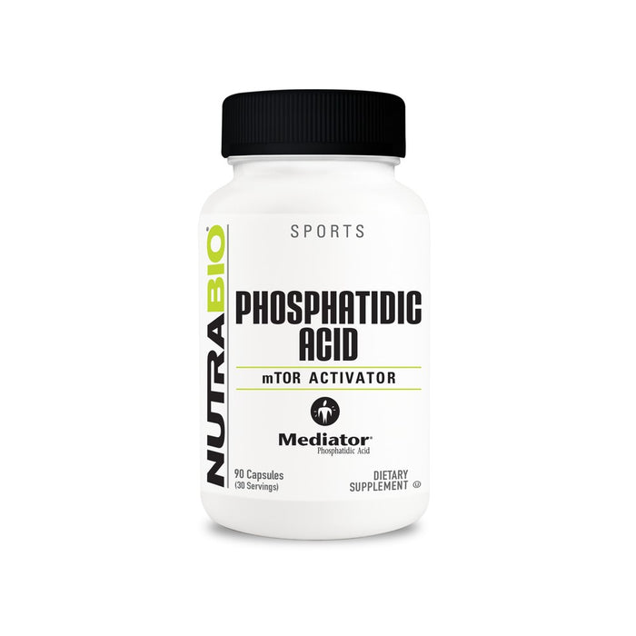 NutraBio Phosphatidic Acid (500mg) - 90 Capsules