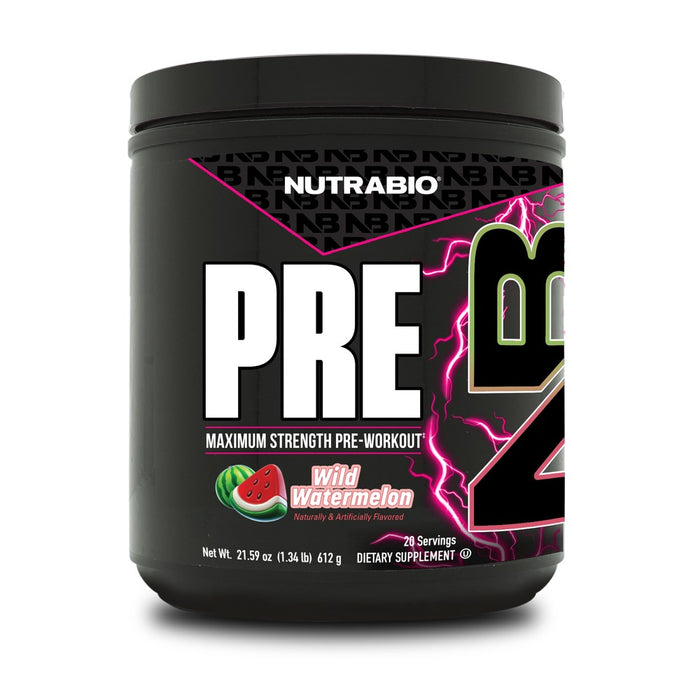 NutraBio PRE Workout Wild Watermelon