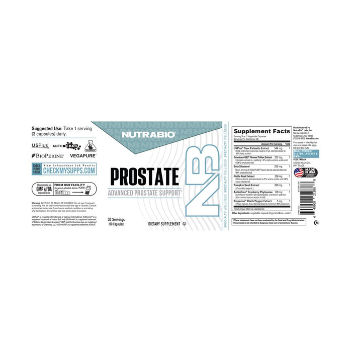 NutraBio Prostate