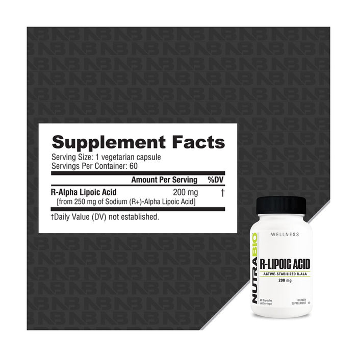 NutraBio R-Lipoic Acid