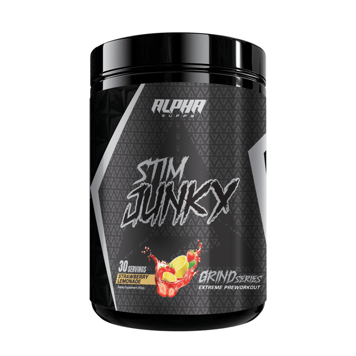 Alpha Supps Stim Junky - Strawberry Lemonade