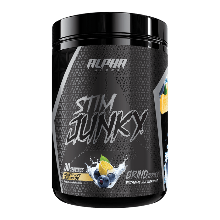 Alpha Supps Stim Junky - Blueberry Lemonade