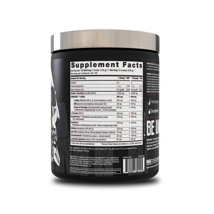NutraBio UNLOCK POWDER