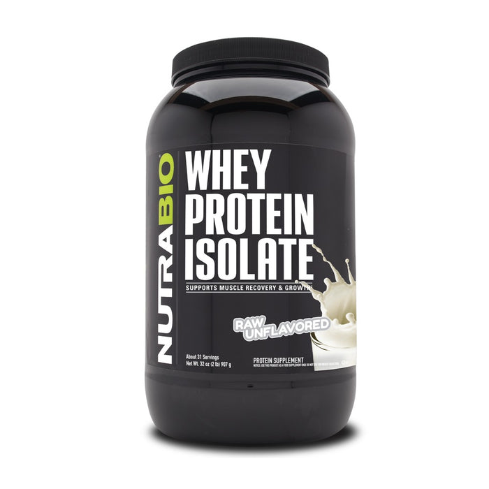NutraBio WPI Unflavored