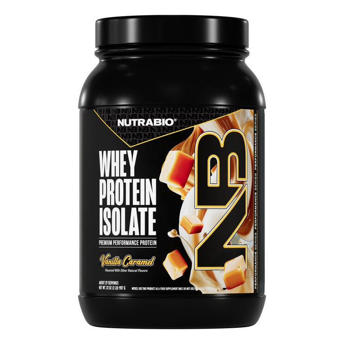 NutraBio WPI Vanilla Caramel