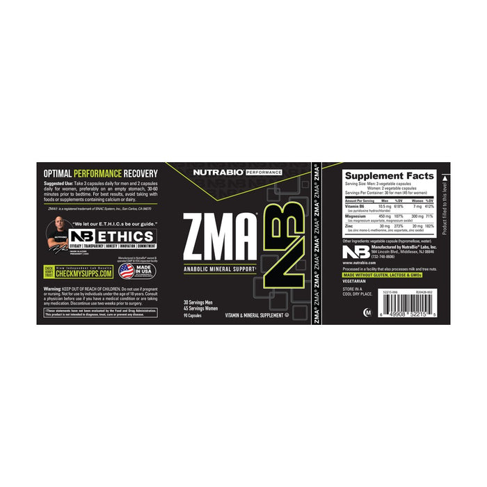 NutraBio ZMA