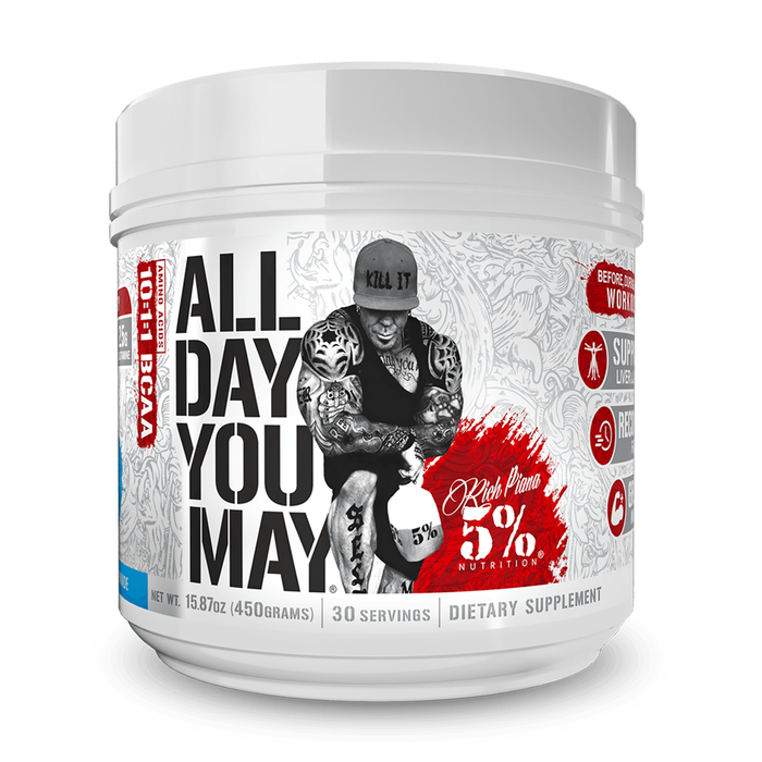 Rich Piana 5% Nutrition All Day You May
