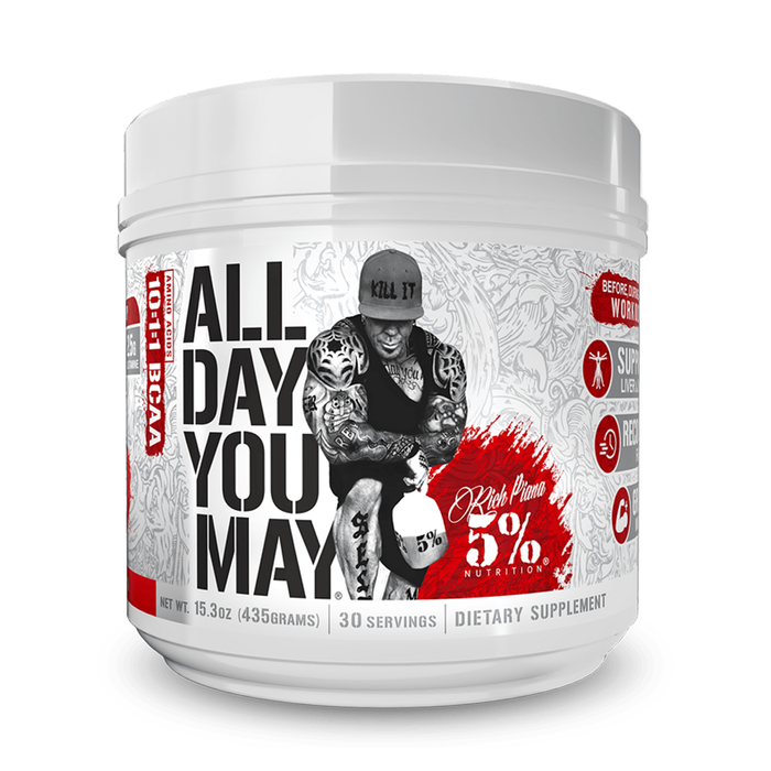 Rich Piana 5% Nutrition All Day You May