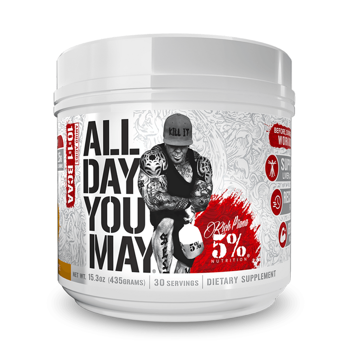 Rich Piana 5% Nutrition All Day You May