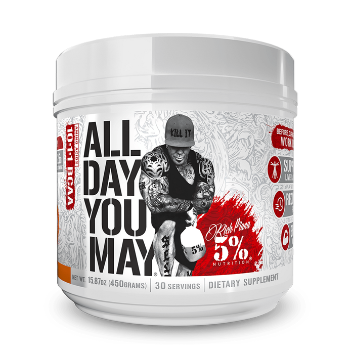 Rich Piana 5% Nutrition All Day You May