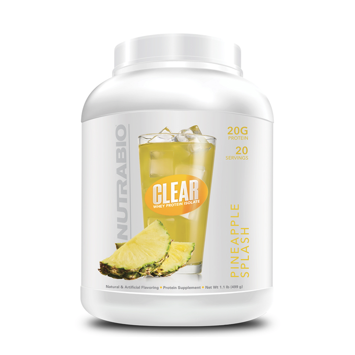 Nutrabio Clear Whey Protein Isolate - FitOne Nutrition Center