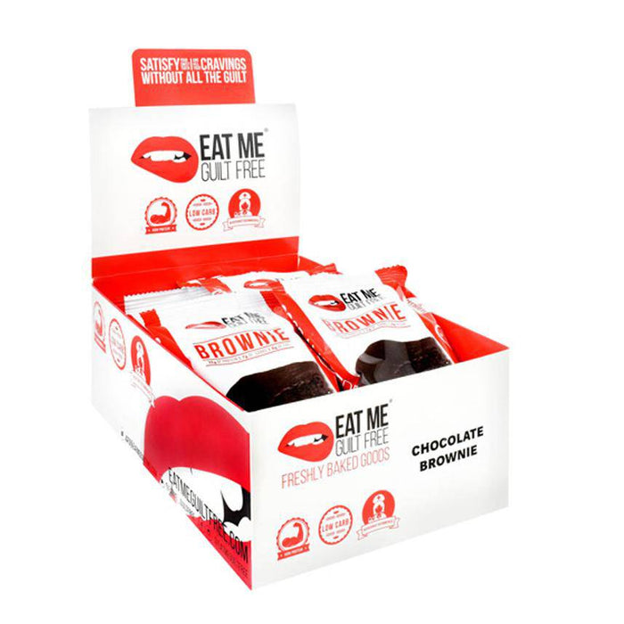 Eat Me Guilt Free Brownies (Box of 12) - FitOne Nutrition Center