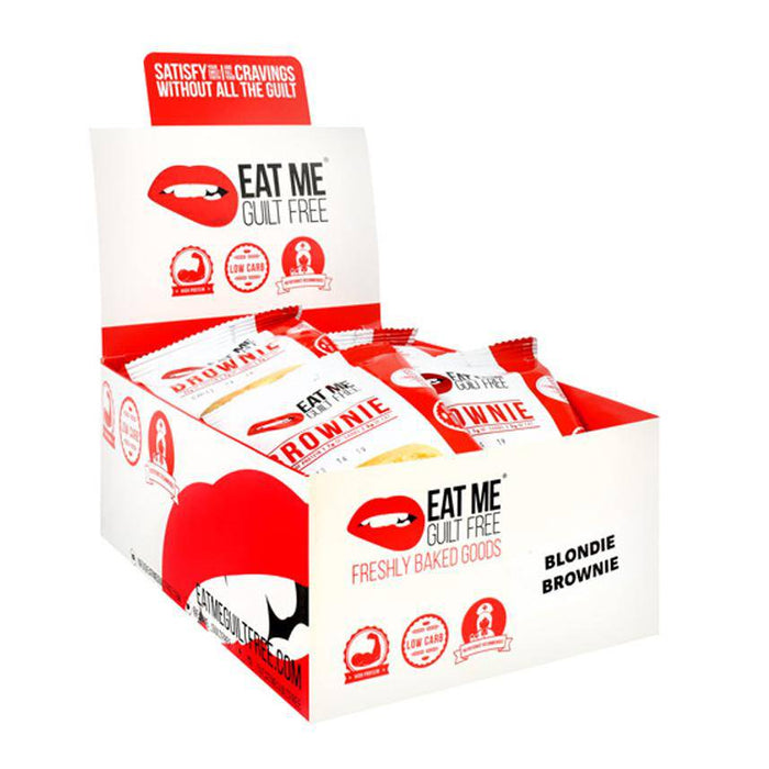 Eat Me Guilt Free Brownies (Box of 12) - FitOne Nutrition Center