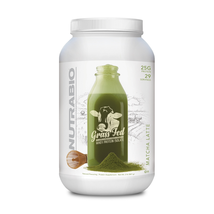 NutraBio Grass-Fed Whey Protein Isolate - FitOne Nutrition Center