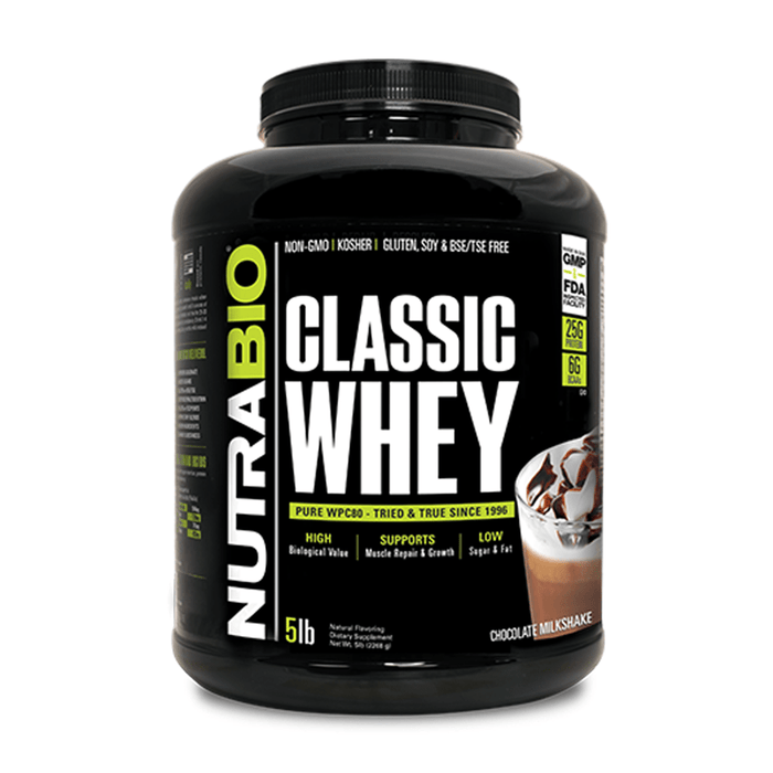 Nutrabio Classic Whey 5LB - FitOne Nutrition Center