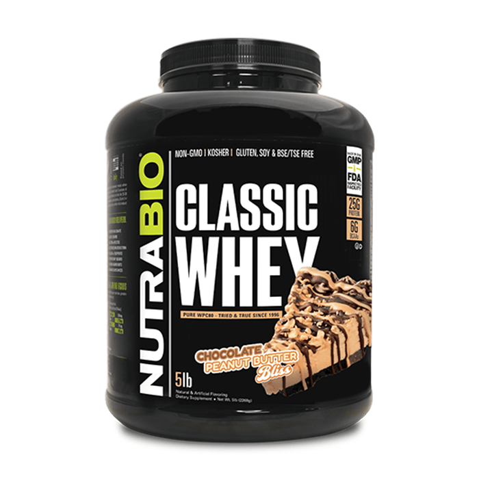 Nutrabio Classic Whey 5LB - FitOne Nutrition Center