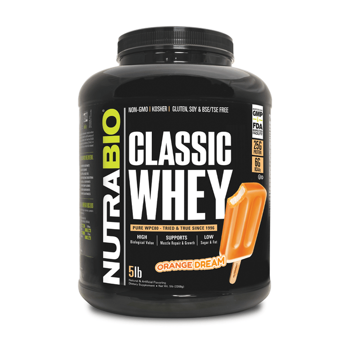 Nutrabio Classic Whey 5LB - FitOne Nutrition Center