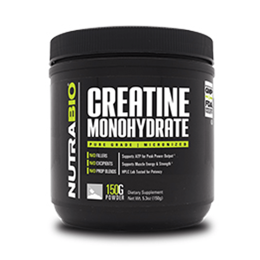 Nutrabio Creatine Monohydrate (30 Servings) - FitOne Nutrition Center