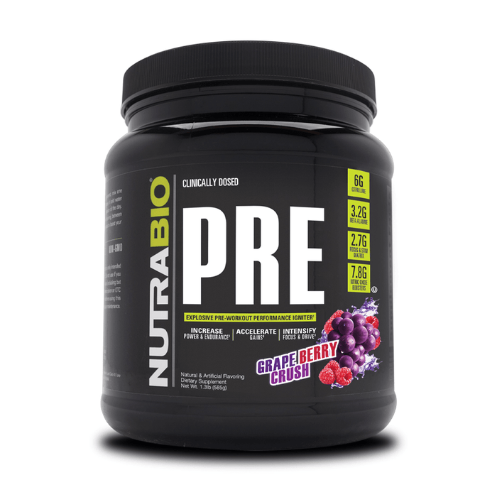 Nutrabio PRE Workout V5 - FitOne Nutrition Center