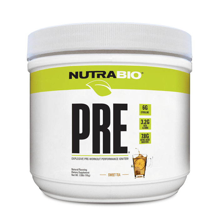 Nutrabio PRE Workout V5 Natural - FitOne Nutrition Center