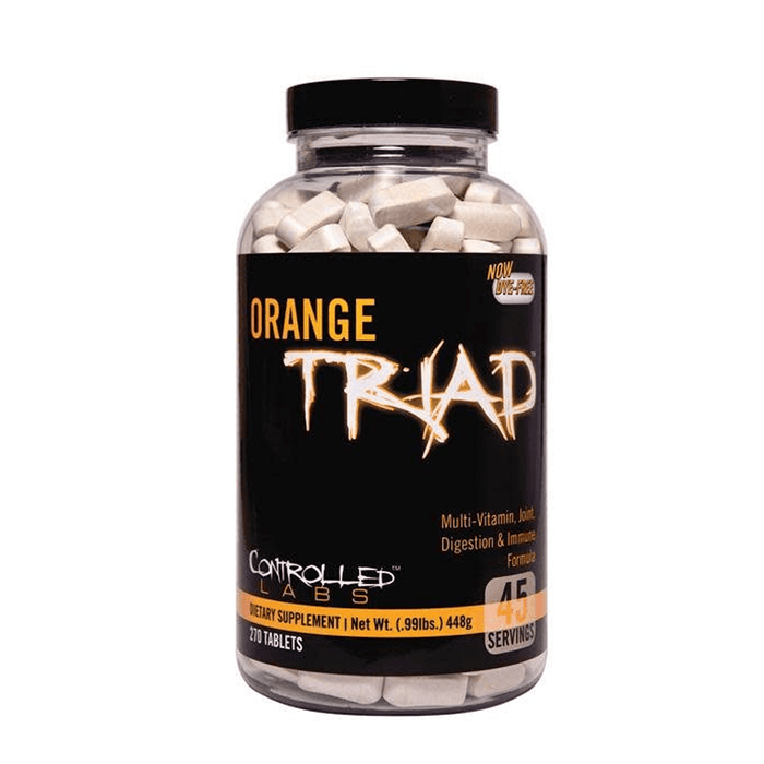 Orange Triad Multivitamin , 270 Tablets - FitOne Nutrition Center
